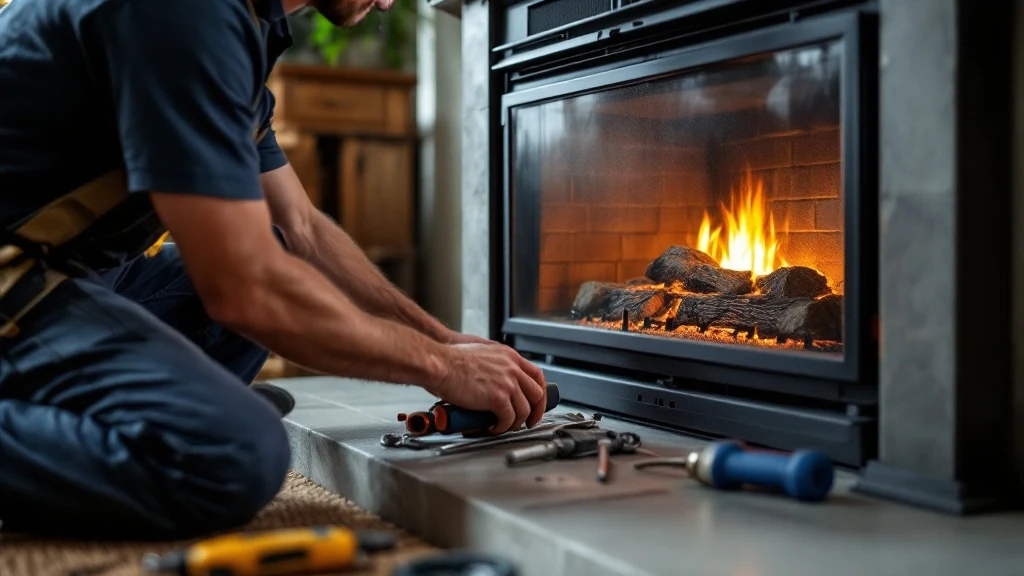Residential Gas Fireplace Repair in Huntsville